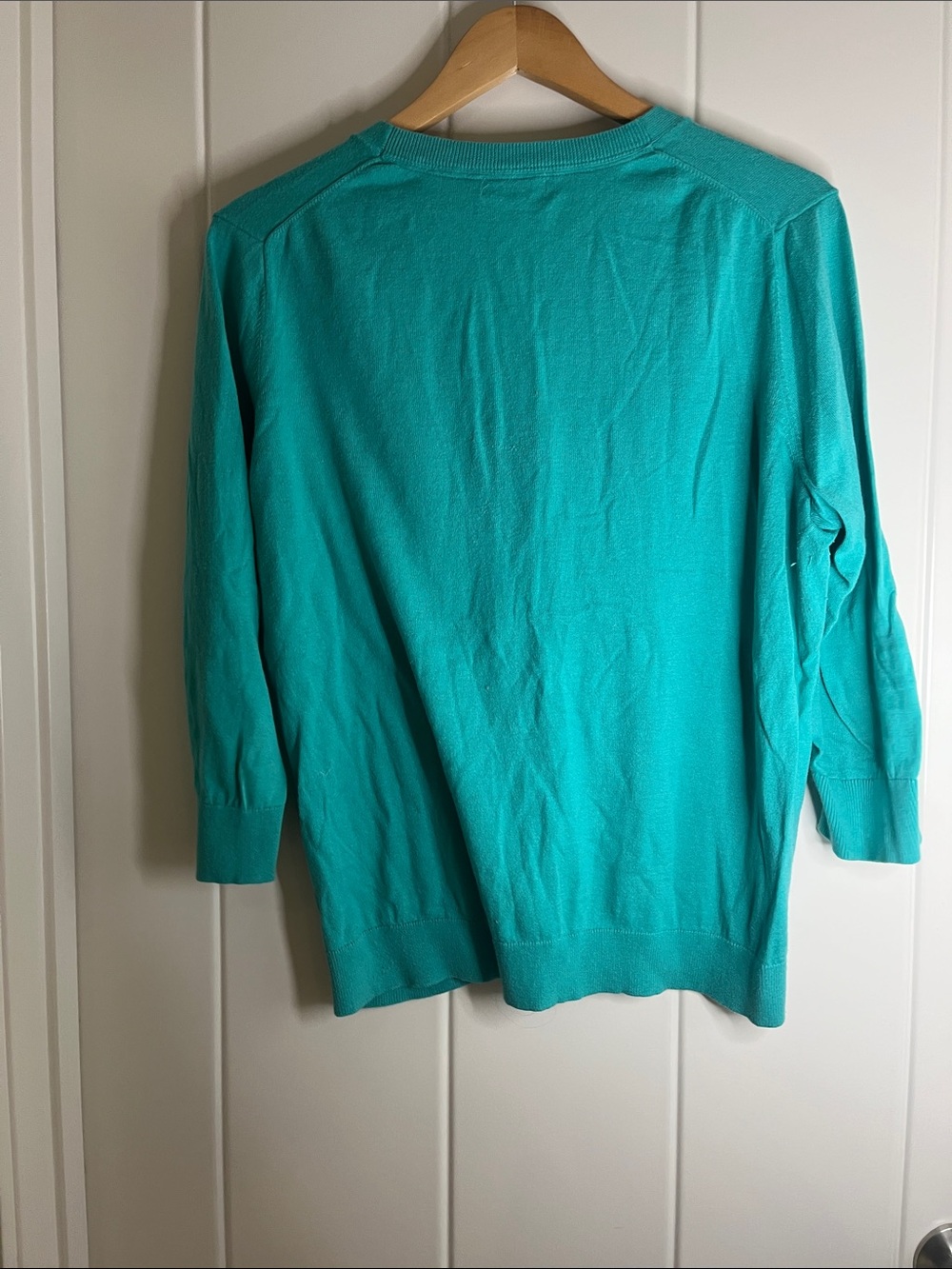 GAP Turquoise Open-Front Cardigan - Picture 4 of 5